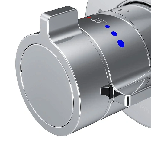 Смеситель для душа AM.PM X-Joy F85A65600 встраиваемый с термостатом для душа, хром Смеситель для душа AM.PM X-Joy F85A65600 встраиваемый с термостатом для душа, хром