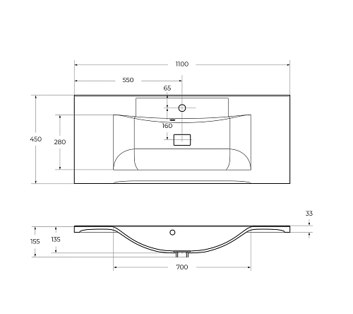 Раковина BelBagno BB1200/450-LV-MR-PR из искусственного камня Раковина BelBagno BB1200/450-LV-MR-PR из искусственного камня
