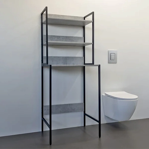 Стеллаж Comforty 00-00011164 бетон светлый Стеллаж Comforty 00-00011164 бетон светлый