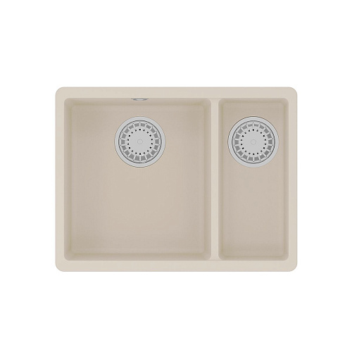 Кухонная мойка Lemark SINARA 550.2-U встраиваемая снизуз кварцгранита, шампань 9910084 Кухонная мойка Lemark SINARA 550.2-U встраиваемая снизуз кварцгранита, шампань 9910084