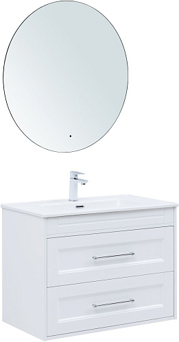 Тумба под раковину Aquanet Бостон new 80 00306368 белый сатин Тумба под раковину Aquanet Бостон new 80 00306368 белый сатин