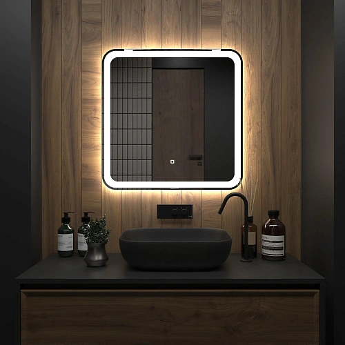 Зеркало Onika Магна 70 см 207046 с LED подсветкой Зеркало Onika Магна 70 см 207046 с LED подсветкой