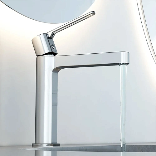 Смеситель для раковины Vincea Rondo VBF-1R1CH хром Смеситель для раковины Vincea Rondo VBF-1R1CH хром