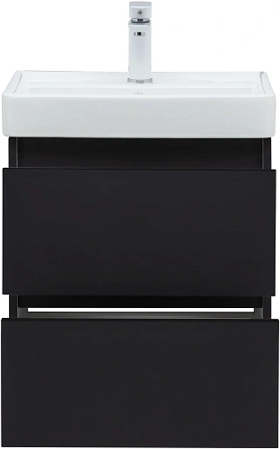 Тумба под раковину Aquanet Вега 2.0 50 00362542 черный Тумба под раковину Aquanet Вега 2.0 50 00362542 черный