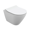 Детальная картинка товара «унитаз подвесной cersanit city (a64822) clean on dpl eo slim lp 64822»