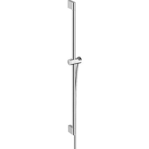 Душевая штанга Hansgrohe Unica 90 см со слайдером с кнопкой и шлангом 24401000, хром Душевая штанга Hansgrohe Unica 90 см со слайдером с кнопкой и шлангом 24401000, хром