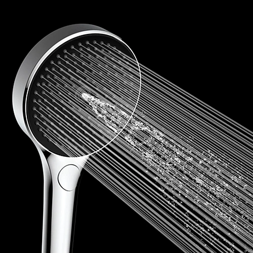 Душевая лейка AQUAme AQM8504CR 135мм, 4 режима, слайдер, Хром Душевая лейка AQUAme AQM8504CR 135мм, 4 режима, слайдер, Хром