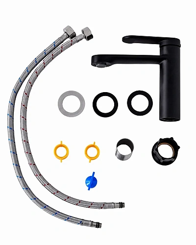 Смеситель для раковины Orange VESPER M10-021b черный Смеситель для раковины Orange VESPER M10-021b черный