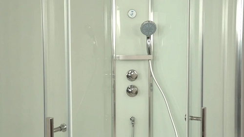 Душевая кабина Timo Premium ILMA 101 с крышей, хамам и стульчиком 100x100x222 Душевая кабина Timo Premium ILMA 101 с крышей, хамам и стульчиком 100x100x222