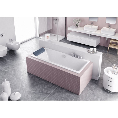 Акриловая ванна EXCELLENT Pryzmat Slim 180x80 WAEX.PRY18WHS Акриловая ванна EXCELLENT Pryzmat Slim 180x80 WAEX.PRY18WHS