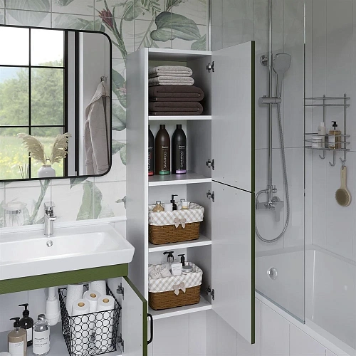 Комплект мебели DIWO Сочи 60 подвесная, зеленая 579274 Комплект мебели DIWO Сочи 60 подвесная, зеленая 579274