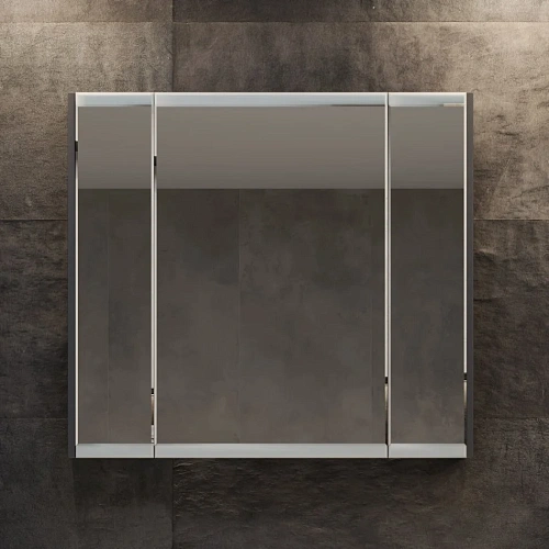 Зеркальный шкаф STWORKI Кронборг 90 см , навесной , в стиле лофт , черная , левый , прямоугольный 47 477569 Зеркальный шкаф STWORKI Кронборг 90 см , навесной , в стиле лофт , черная , левый , прямоугольный 47 477569