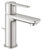 Смеситель для раковины GROHE Lineare New с донным клапаном, суперсталь (32109DC1)