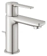 Смеситель для раковины GROHE Lineare New с донным клапаном, суперсталь (32109DC1) Смеситель для раковины GROHE Lineare New с донным клапаном, суперсталь (32109DC1)
