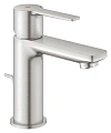 Смеситель для раковины GROHE Lineare New с донным клапаном, суперсталь (32109DC1) Смеситель для раковины GROHE Lineare New с донным клапаном, суперсталь (32109DC1)