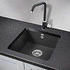 Кухонная мойка Granula 3801, ЧЁРНЫЙ, кварц 435х455 Кухонная мойка Granula 3801, ЧЁРНЫЙ, кварц 435х455