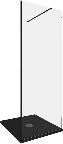 Душевая перегородка Allen Brau Infinity 1 80 3.21003.BBA черный брашированный Душевая перегородка Allen Brau Infinity 1 80 3.21003.BBA черный брашированный