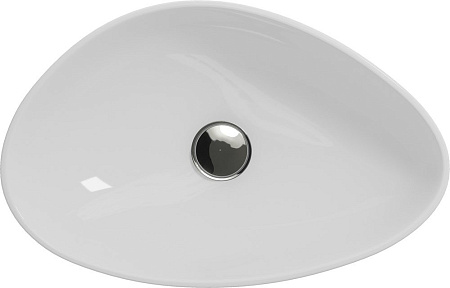 Раковина STWORKI Moduo 55 Leaf , накладная чаша , на столешницу , без отверстия под смеситель , овал 548509 Раковина STWORKI Moduo 55 Leaf , накладная чаша , на столешницу , без отверстия под смеситель , овал 548509