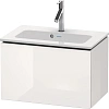 Тумба под раковину Duravit L-Cube LC615602222 подвесная 62 см белая глянцевый Тумба под раковину Duravit L-Cube LC615602222 подвесная 62 см белая глянцевый