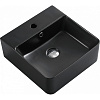 Картинка анонса товара «раковина esbano circon-40 (esrncirc40mb) накладная matt black 400x420x155»