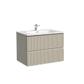 Тумба под раковину Sancos Snob R SNR70CE 690х445х500 Beige Soft, подвесная Тумба под раковину Sancos Snob R SNR70CE 690х445х500 Beige Soft, подвесная
