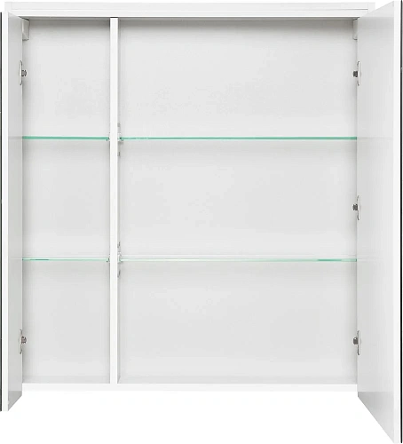 Зеркальный шкаф STWORKI Хельсинки 80 с подсветкой светодиодной, белое, прямоугольное, российское 406 406083 Зеркальный шкаф STWORKI Хельсинки 80 с подсветкой светодиодной, белое, прямоугольное, российское 406 406083