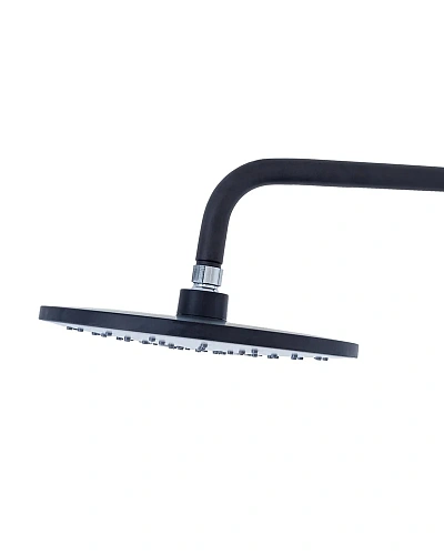 Душевая система Agger Thermo A2451244 с термостатом, черный матовый Душевая система Agger Thermo A2451244 с термостатом, черный матовый