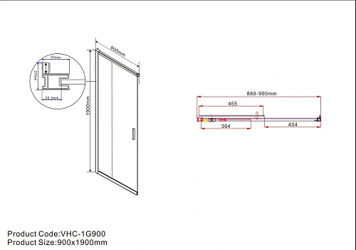 Душевой уголок Vincea Garda VSS-1G9012CLBN 1200x900, брашированный никель, стекло прозрачное Душевой уголок Vincea Garda VSS-1G9012CLBN 1200x900, брашированный никель, стекло прозрачное