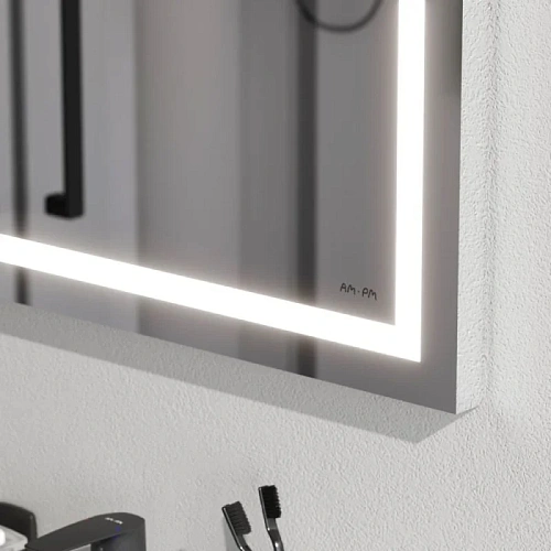 Зеркало AM.PM Gem M91AMOX0551WG с LED-подсветкой, 55 см Зеркало AM.PM Gem M91AMOX0551WG с LED-подсветкой, 55 см