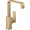 Смеситель для раковины Hansgrohe Metropol 32511140, шлифованная бронза