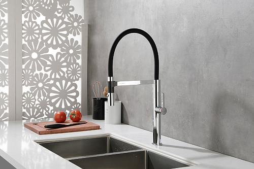 Смеситель для кухни Paulmark Leader хром Le214101-CR Смеситель для кухни Paulmark Leader хром Le214101-CR