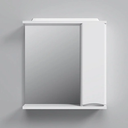 Зеркальный шкаф AM.PM Like M80MPR0651WG правый, 65 см, с подсветкой, белый Зеркальный шкаф AM.PM Like M80MPR0651WG правый, 65 см, с подсветкой, белый