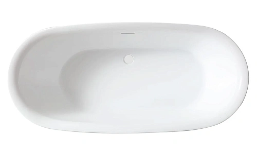 Ванна отдельностоящая ABBER AB9205 180x84 универсальная, белая акриловая Ванна отдельностоящая ABBER AB9205 180x84 универсальная, белая акриловая