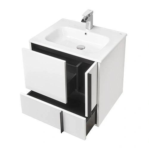 Тумба под раковину Aquaton Ривьера 60 белый матовый 1A238801RVX20 Тумба под раковину Aquaton Ривьера 60 белый матовый 1A238801RVX20