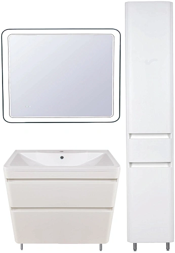 Тумба под раковину Style Line Атлантика 90, Люкс антискрейч, PLUS СС-00002212 Тумба под раковину Style Line Атлантика 90, Люкс антискрейч, PLUS СС-00002212