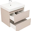 Тумба под раковину Aquanet Вега 2.0 60 бежевый 00337941 подвесная Тумба под раковину Aquanet Вега 2.0 60 бежевый 00337941 подвесная