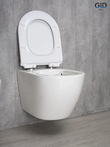 Унитаз подвесной Gid Tr2122b 62256Y белый 53.5x36x35 с крышкой микролифт Унитаз подвесной Gid Tr2122b 62256Y белый 53.5x36x35 с крышкой микролифт