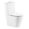 Картинка анонса товара «унитаз напольный belbagno flay-r bb2149cpr/bb870sc безободковый с сиденьем»