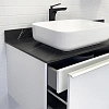 Тумба с раковиной Comforty Милан-120 00-00014006 белая со столешницей под мрамор Калакатта Блэк раковина Comforty T-Y9378 Тумба с раковиной Comforty Милан-120 00-00014006 белая со столешницей под мрамор Калакатта Блэк раковина Comforty T-Y9378
