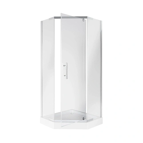 Душевой уголок Niagara Eco NG-010-14D (1000х1000х1950) низкий поддон (13 см) стекло прозрачное _0101422D Душевой уголок Niagara Eco NG-010-14D (1000х1000х1950) низкий поддон (13 см) стекло прозрачное _0101422D