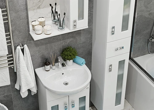 Шкаф-пенал Onika КРИСТАЛЛ 30.18 универсальный 403050 Шкаф-пенал Onika КРИСТАЛЛ 30.18 универсальный 403050