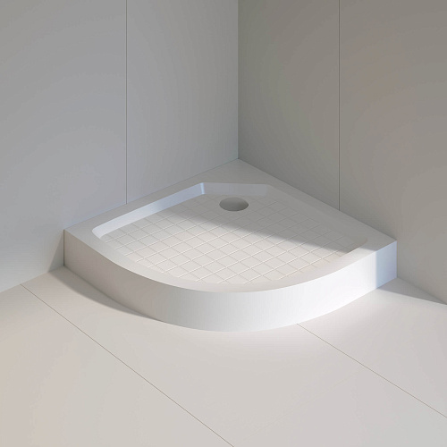 Душевой поддон RGW SMC SMC/R W 900x900 мм 57350499-01 полукруглый белый Душевой поддон RGW SMC SMC/R W 900x900 мм 57350499-01 полукруглый белый