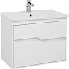 Тумба с раковиной Aquanet Модена 75 белый 00198486 + 00182319 Тумба с раковиной Aquanet Модена 75 белый 00198486 + 00182319