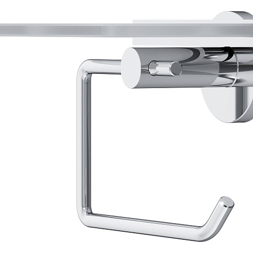 Держатель туалетной бумаги AM.PM X-Joy A85A341500 с полкой, хром Держатель туалетной бумаги AM.PM X-Joy A85A341500 с полкой, хром