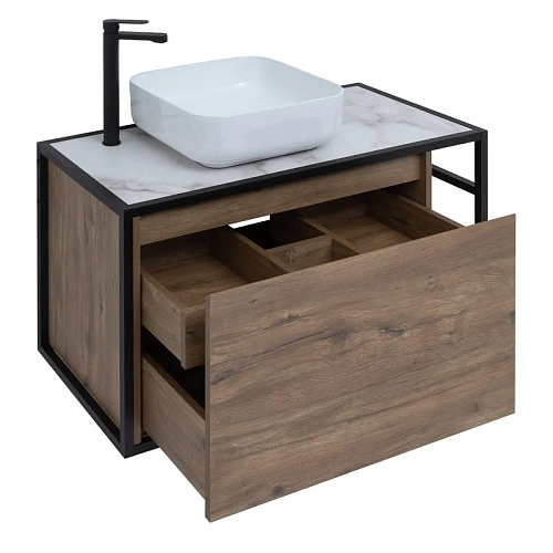 Тумба под раковину Aquanet Nova Lite Loft 90 L дуб рустикальный 00261660 Тумба под раковину Aquanet Nova Lite Loft 90 L дуб рустикальный 00261660