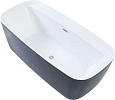 Детальная картинка товара «акриловая ванна aquanet family fine 170x78 95778 gloss finish (панель black matte) 95778-gw-mb»