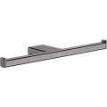Держатель туалетной бумаги Hansgrohe AddStoris 41748340, шлифованный черный хром Держатель туалетной бумаги Hansgrohe AddStoris 41748340, шлифованный черный хром