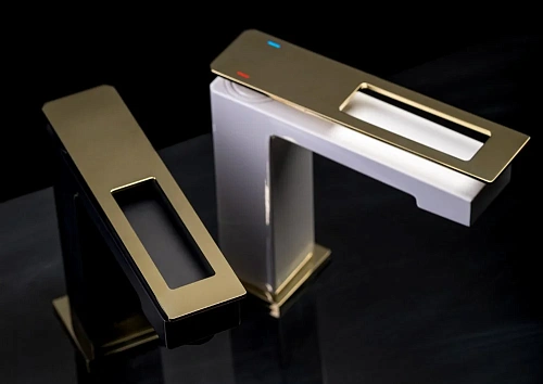 Смеситель для раковины Boheme BlackGold 141-BG Смеситель для раковины Boheme BlackGold 141-BG