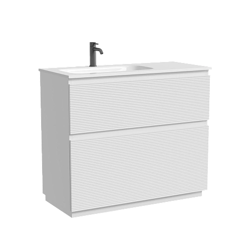 Тумба под раковину SANCOS Folk Floor FL100FLW левая 995х445х850 Bianco, напольная Тумба под раковину SANCOS Folk Floor FL100FLW левая 995х445х850 Bianco, напольная