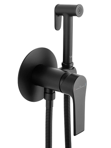 Гигиенический душ Wonzon & Woghand BRILLIANT черный матовый (WW-88829079-MB) Гигиенический душ Wonzon & Woghand BRILLIANT черный матовый (WW-88829079-MB)